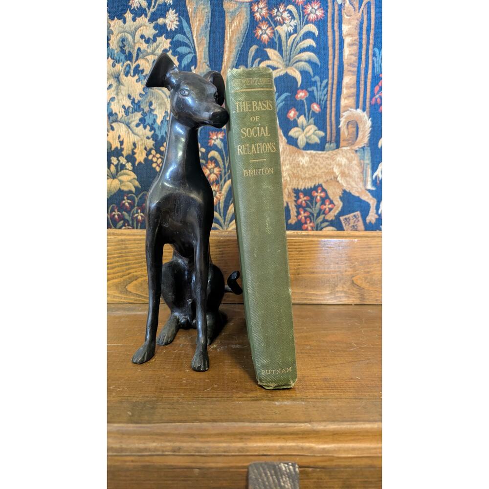 1902 Basis of Social Relations Brinton HC + Letter Ephemera Putnam